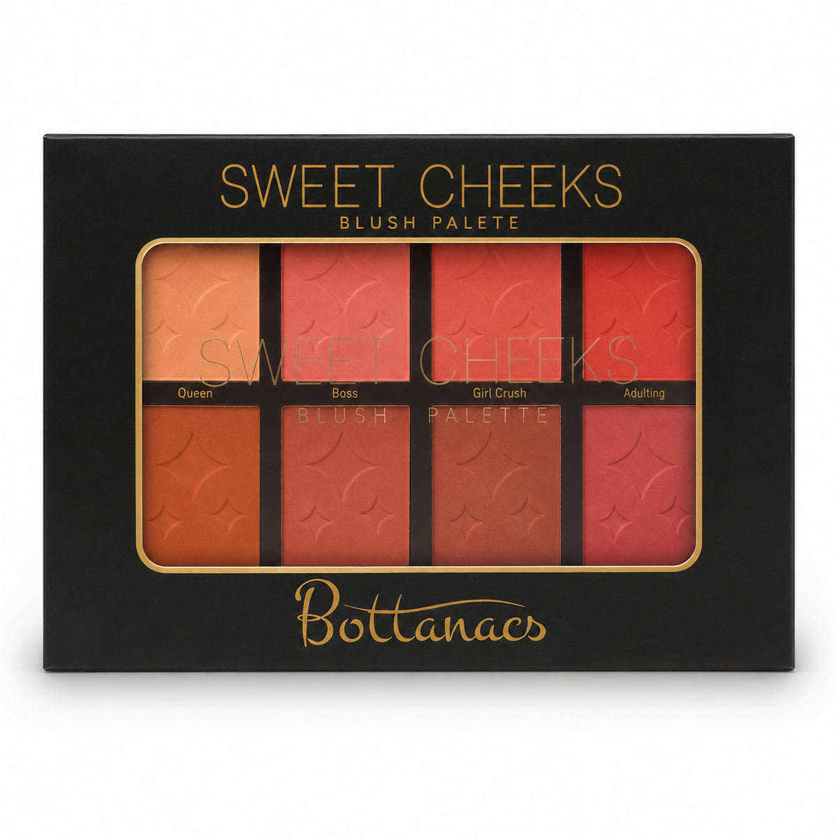 BOTTANACS Sweet Cheeks 8-Shade Blush Palette – product view 2