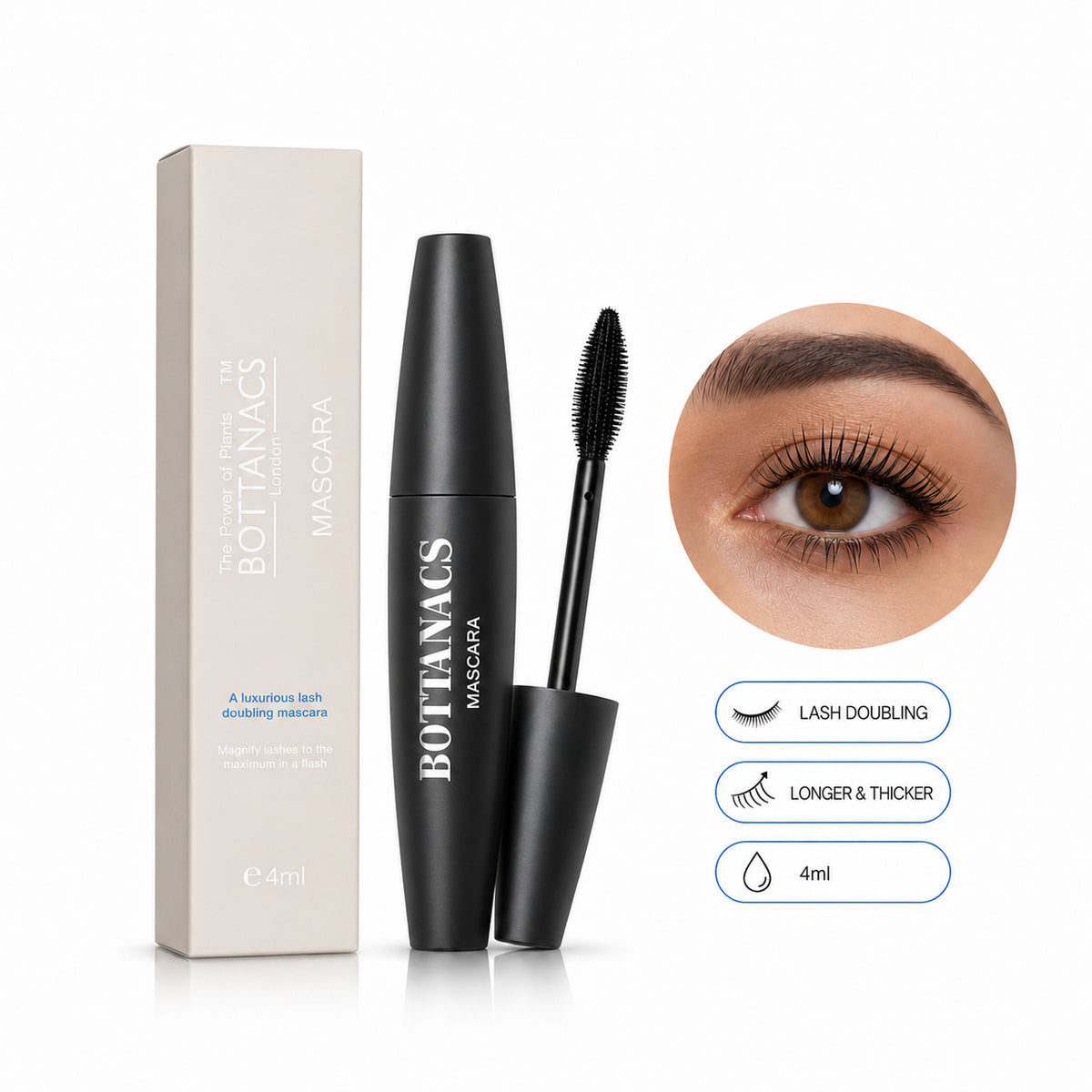 BOTTANACS London Lash Doubling Mascara – 4ml – main product image
