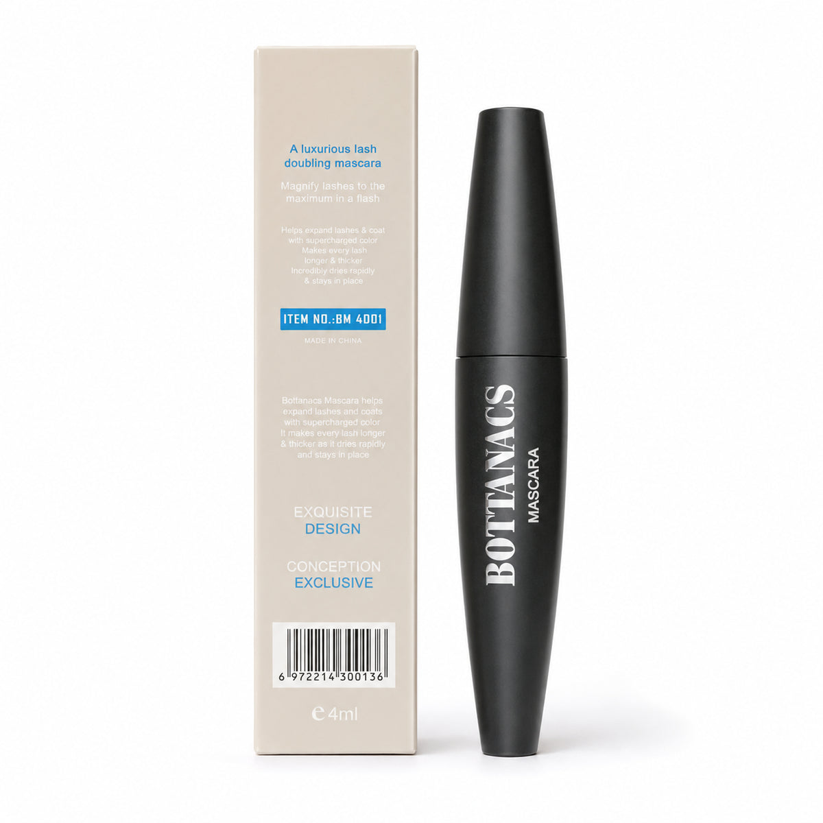 BOTTANACS London Lash Doubling Mascara – 4ml – product view 7