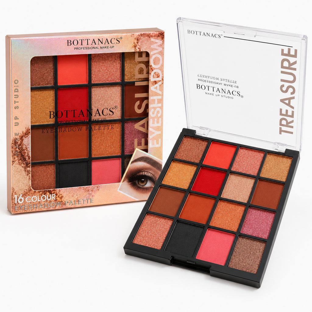 BOTTANACS Treasure 16 Colour Eyeshadow Palette – Shade 03 – main product image