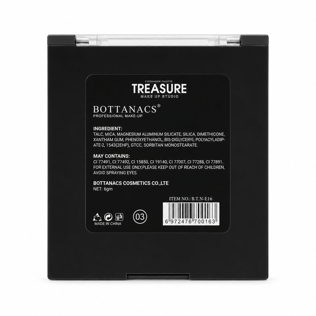 BOTTANACS Treasure 16 Colour Eyeshadow Palette – Shade 03 – product view 6