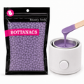 BOTTANACS Purple Hard Wax Beans – Stripless Hair Removal Wax Beads for Face & Body